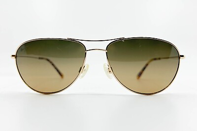 #ad Maui Jim MJ 772 16 SEA HOUSE Gold Brown Lenses Polarized Sunglasses 8734 $79.99