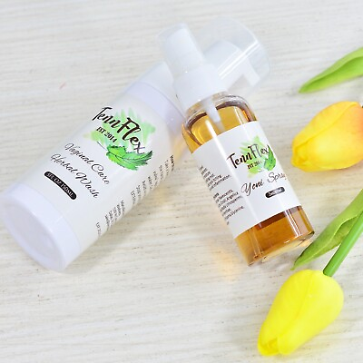#ad Organic Herbal Yoni Wash 5 oz and Spray 2 oz Vaginal Care $22.99