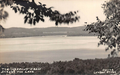 #ad RPPC The quot;Narrowsquot; From Across the Lake Michigan c1930 POSTCARD $5.68