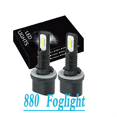 #ad For Dodge Durango 1998 2000 LED Fog Light Bulb kit Super Bright White 2pcs 6000k $15.99