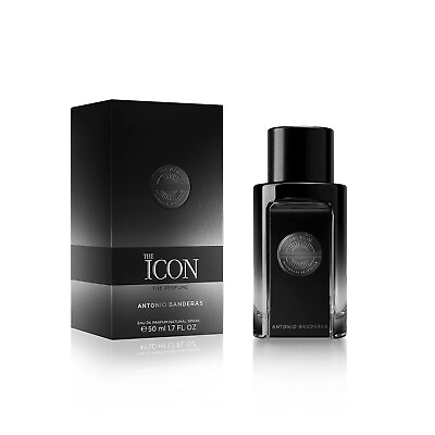 #ad Antonio Banderas The Icon Eau de Parfum for Men Spray 1.7oz 50ml NEW IN BOX $19.99