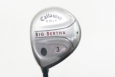 #ad Callaway Big Bertha 2004 3 Wood Firm Flex Rch Graphite 0870382 Left Hand Lh E44 $19.49