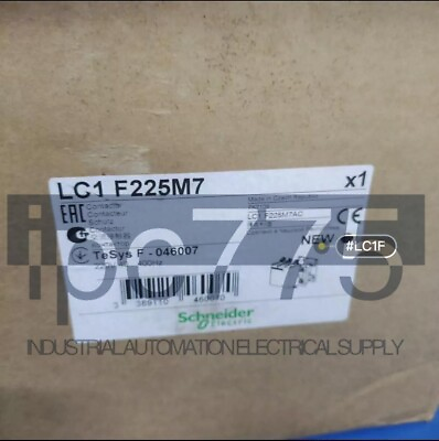 #ad LC1F225 contactor 220V coil AC replacement Schneider contactor LC1F225M7 225A 3N $535.00