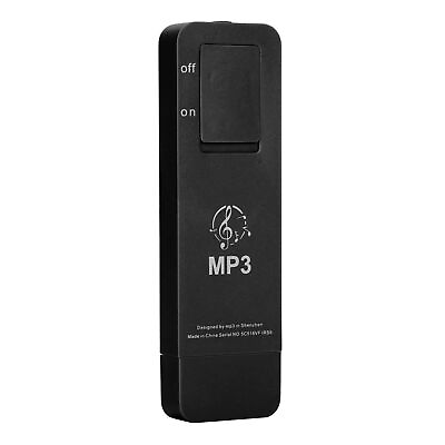 #ad MP3 Music Player Portable Music Media MP3 Player with Lanyard for Listening $9.41