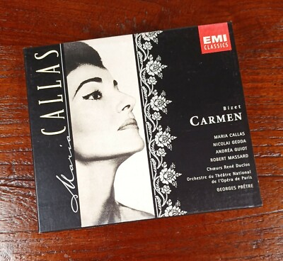 #ad Maria Callas: Bizet: Carmen Bizet 2xCD Box Set MINT CONDITION $10.99