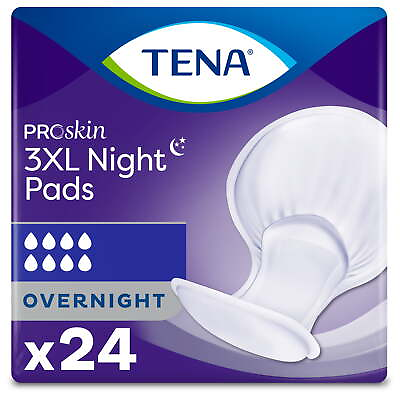 #ad ProSkin 3XL Incontinence Pads Overnight Absorbency 24 Ct $19.90