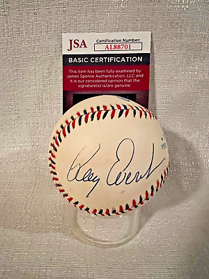 #ad Ray Evernham Signed 1995 All Star Game Autographed Baseball JSA RACING NASCAR $199.99