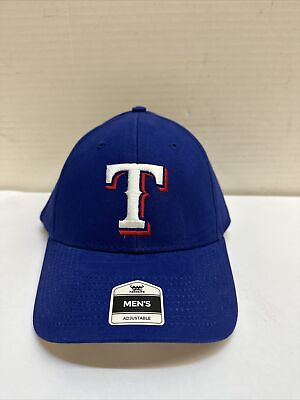 #ad NEW Texas Rangers Baseball Hat Adult Adjustable Embroidered Official MLB NWT $13.49