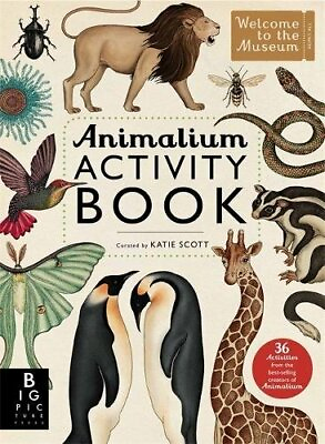 #ad Animalium Activity Book Welcome To The Museum by Katie Scott Book The Fast $8.97