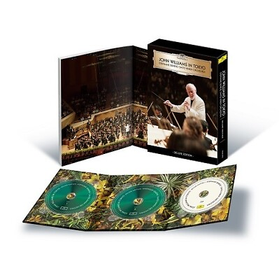 #ad John Williams In Tokyo Deluxe Edition Saito Kinen Orchestra 2 CD Blu ray Ltd. $149.90