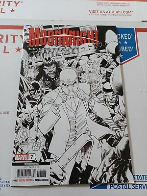 #ad Moon Knight #7 2nd Print Smith Marvel Comics 2022 NM OR BETTER $3.99