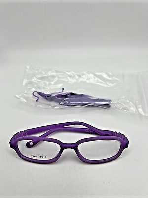 #ad Kids Glasses Purple C15 Frame for Baby Toddler Unbreakable 46 16 115 TR867 $16.91