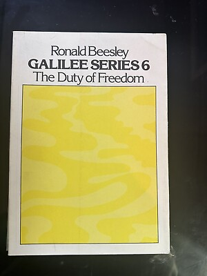 #ad The Duty of Freedom Galilee Series 6 by R.P. Beesley $75.00