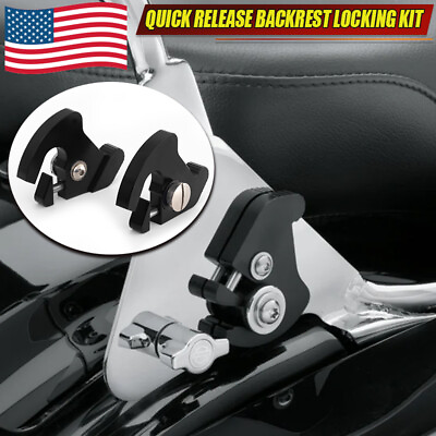 #ad Aluminum Quick Release Mounting Docking Latch fit for Harley Bar Luggage Rack $13.99