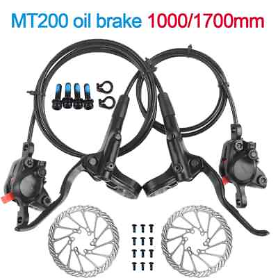 #ad Bicycle Hydraulic Brake MTB Hydraulic Disc Brake Mountain Bike Bike Parts $122.17