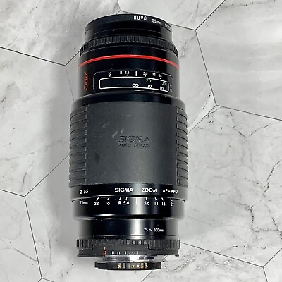 #ad Sigma Auto Focus 75 300 Mm Lens Nikon $69.95