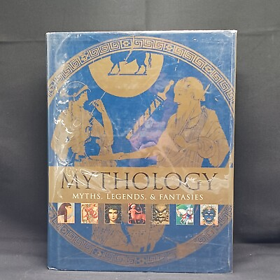 #ad MYTHOLOGY MYTHS LEGENDS amp; FANTASIES HARDCOVER BOOK *EX LIBRARY* $23.99