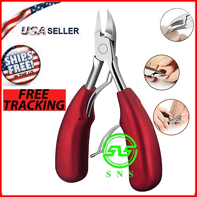 #ad Toenail Clippers for Thick Ingrown Toe Nails Heavy Duty Precision Nail Scissor $6.39
