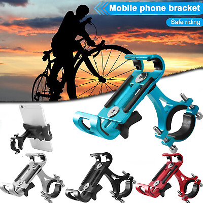 #ad 360° Aluminum Alloy Motorcycle Bike Bicycle GPS CellPhone Holder Handlebar Mount $7.55