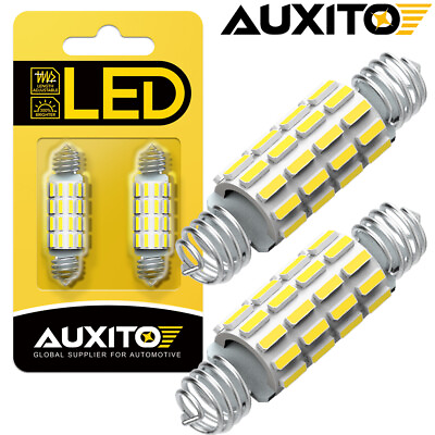#ad AUXITO 578 212 2 CANBUS Dome Map Light White LED Bulb Interior Lamp For Chevy US $11.99