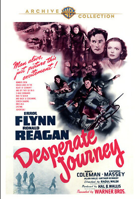 #ad Desperate Journey New DVD Full Frame Subtitled Amaray Case $18.94