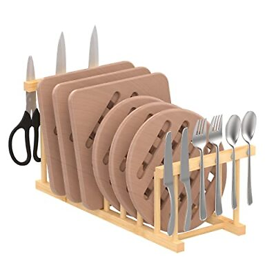 Dish Drying Rack with Magnetic Bar Strip FORTIDY Spoon Knife amp; Fork Holder Ki $13.06