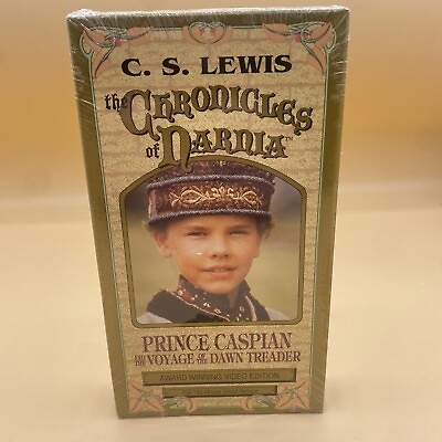 #ad NEW CS LEWIS CHRONICLES OF NARNIA PRINCE CASPIAN VOYAGE OF DAWN TREADER VHS 1998 $8.50