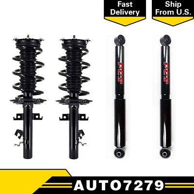 #ad Front Struts amp; Rear Shocks Driver Passengers For 2014 2017 Nissan Rogue FWD $305.84