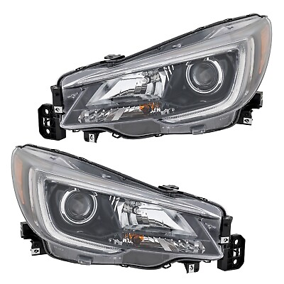 #ad Headlight Set For 2018 2019 Subaru Outback Legacy Driver and Passenger Side $368.57