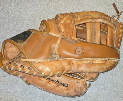 #ad Cooper 744 Deep Scoop Pocket Baseball Glove Rawhide Laced Right Hand $13.16