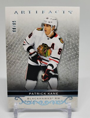 #ad 2021 Upper Deck Artifacts Patrick Kane Light Blue Steel out of #85 #103 $8.50