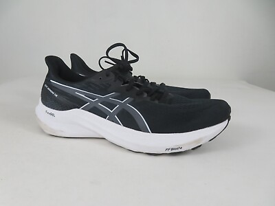 #ad Asics GT 2000 12 Mens 10.5 Shoes Running Walking Gym Black Sneaker 1011B691 $79.95