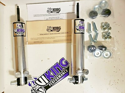 #ad 1982 2004 Chevrolet S10 Viking Warrior Front Double Adjustable Shocks USA Made * $460.00