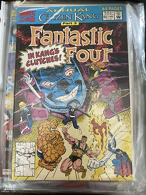#ad #ad 1992 Marvel Comics Fantastic Four Annual Vol. 1 #25 Citizen Kang Part 3 $9.99