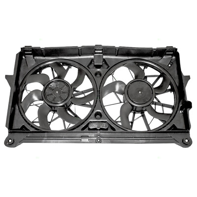 #ad Dual Cooling Fan Assembly for 2005 2006 Cadillac Chevrolet GMC Pickup Truck SUV $200.00