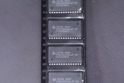 #ad HM624256ALJP 20 Hitachi Static RAM SRAM CMOS 256K x 4 20ns 28 SOJ SMT NOS $12.50