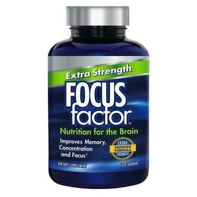 #ad Focus Factor Extra Strength Nutrition for Brain Health 120 Tablets Exp: 04 2024 $9.95
