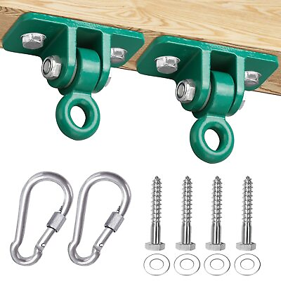 #ad BETOOLL 2400 lb Capacity Heavy Duty Swing Hangers for Wooden Sets Playground ... $32.84