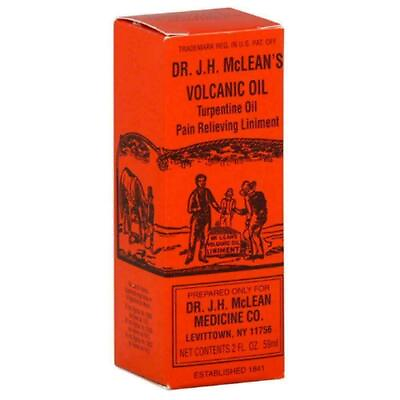 #ad Dr. J.H. McLean#x27;s Volcanic Oil Liniment 2 oz. $8.95