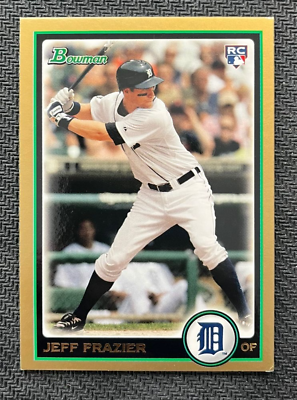 #ad 2010 Bowman Draft Picks amp; Prospects #BDP88 Jeff Frazier Gold Rookie Tigers $2.50