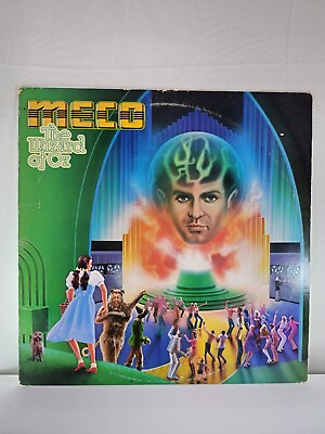 #ad Meco: The Wizard of Oz LP 1978 Millennium Records Vinyl Album Disco Yellow $8.99