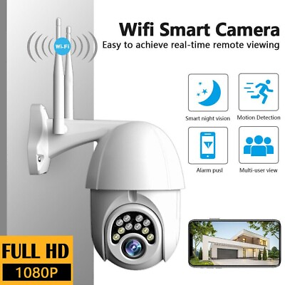 #ad HD 1080P WIFI IP Camera Wireless Outdoor CCTV PTZ Smart Home Security IR Cam US $29.99