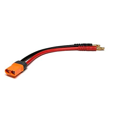 #ad Adapter: IC5 Device 4mm Male Bullets with 6quot; Wires 10 AWG SPMXCA504 Red $21.96