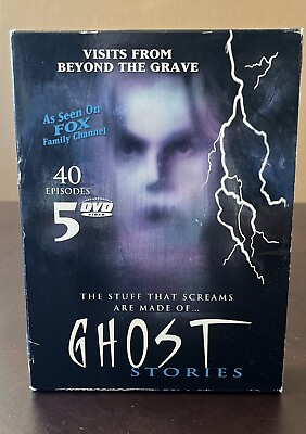 #ad Ghost Stories 40 Episodes 5 DVD Video Set 2004 Platinum Disc Corporation $7.99