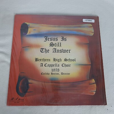 #ad #ad Brethren High School A Cappella Choir 1978 Jesus Is Still The Answer w Shrink $7.82