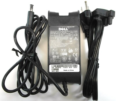 #ad Genuine Dell Laptop Charger AC Adapter Power Supply PA 1650 05D2 F7970 19.5V 65W $13.99
