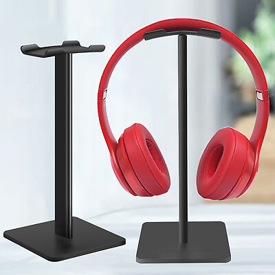 #ad Solid Base Pro Aluminum Desktop Headphones Stand Hanger Space saving Durable $18.99