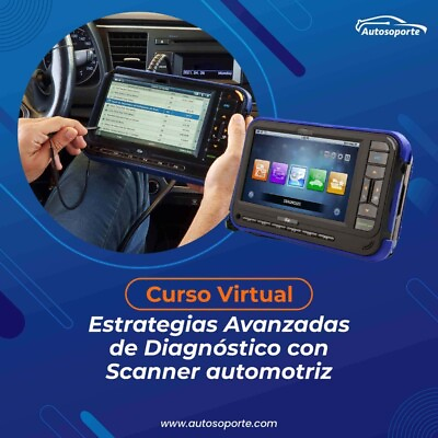 #ad Curso Virtual Estrategias Avanzadas de Diagnóstico con Scanner Automotriz $157.00
