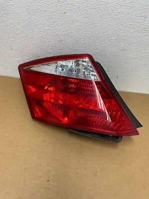 #ad 2008 2009 2010 Honda Accord Left Driver Lh Side Coupe Tail Light Oem 2336P DG1 $49.90
