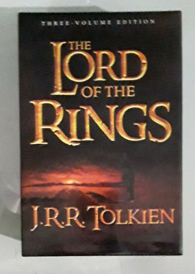 #ad j.r.r. jrr tolkien THE LORD OF THE RINGS TRILOGY set of 3 books paperback $15.95